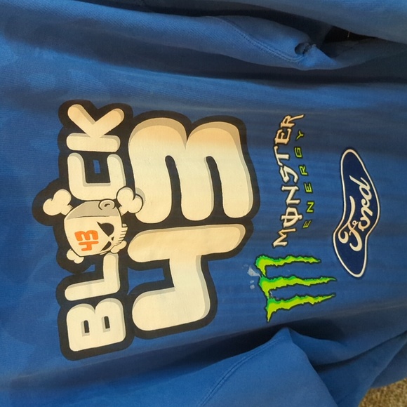 SOLD check out my black1 RARE XL DC brand Monster energy Ken Block hoody Zip Up - Picture 6 of 11